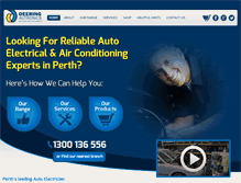 Tablet Screenshot of deering.com.au